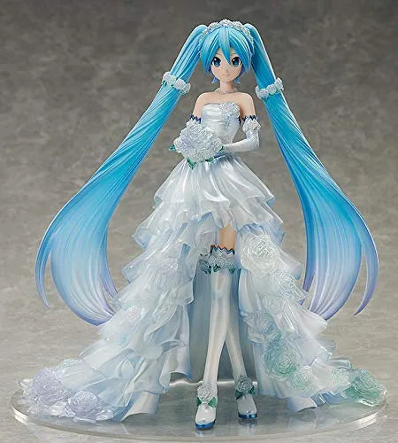 Vocaloid - Hatsune Miku - 1/7 - Wedding Dress ver. (FREEing)ㅤ – FREEing – ActionFigureBrasil
