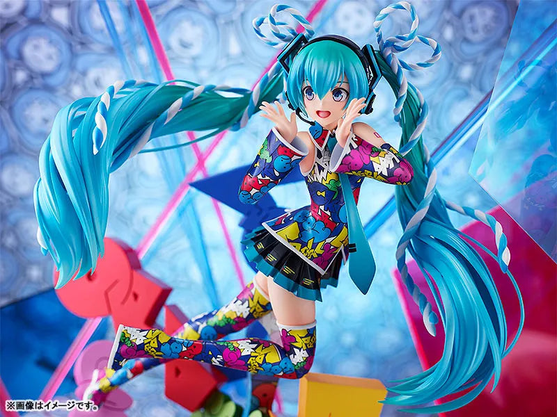 Vocaloid - Hatsune Miku - 1/8 - Miku Expo 5th Anniversary Ver., Lucky☆Orb: Uta X Kasoku Ver. (Good Smile Company)ㅤ – Good Smile Company – ActionFigureBrasil