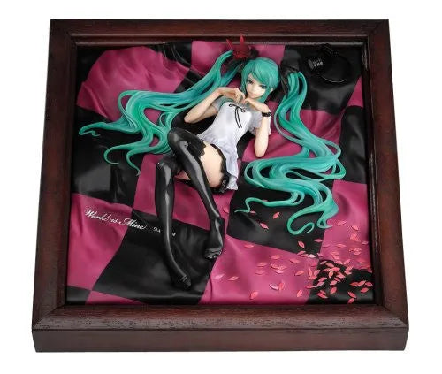 Vocaloid - Hatsune Miku - 1/8 - World is Mine Brown Frame ver. (Good Smile Company)ㅤ – Good Smile Company – ActionFigureBrasil