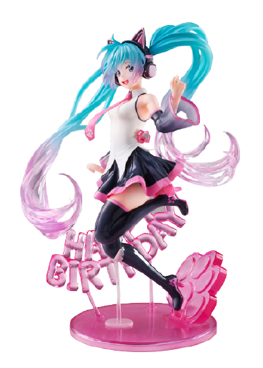 Vocaloid - Hatsune Miku - Artist MasterPiece - Birthday 2021, Happy Cat (Taito)ㅤ – Taito – ActionFigureBrasil