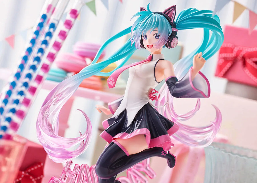 Vocaloid - Hatsune Miku - Artist MasterPiece - Birthday 2021, Happy Cat (Taito)ㅤ – Taito – ActionFigureBrasil