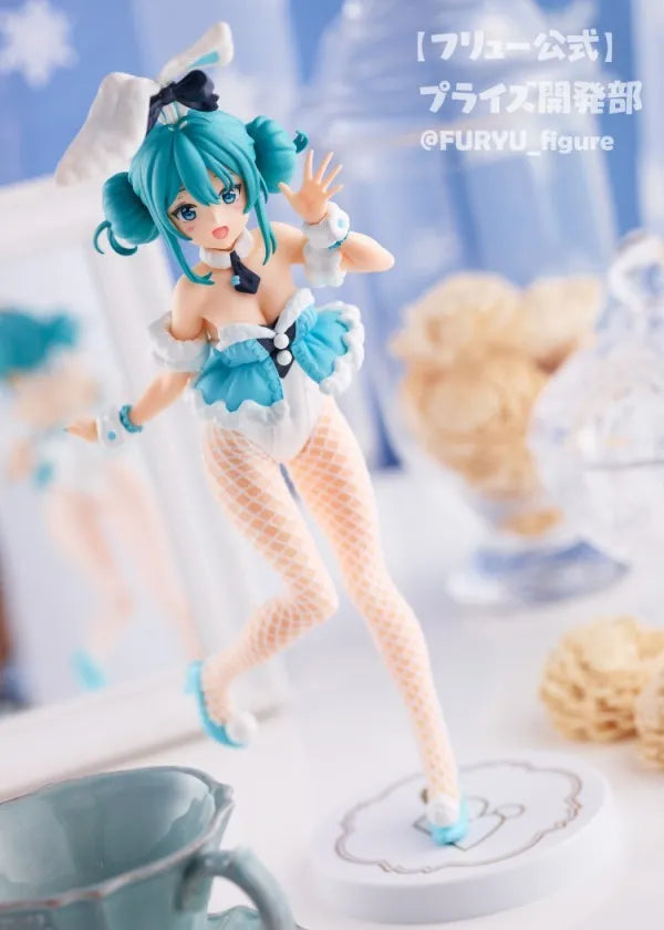 Vocaloid - Hatsune Miku - BiCute Bunnies - White Bunny Ver. (FuRyu)ㅤ – FuRyu – ActionFigureBrasil