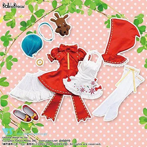 Vocaloid - Hatsune Miku - Doll Clothes - Dollfie Dream Character Clothing - Mikuzukin Dress Set - 1/3 (Volks)ㅤ – Volks – ActionFigureBrasil
