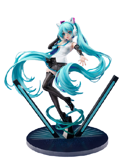 Vocaloid - Hatsune Miku - F:Nex - 1/7 - Nekomimi Headphone Ver. (FuRyu) [Shop Exclusive]ㅤ – FuRyu – ActionFigureBrasil