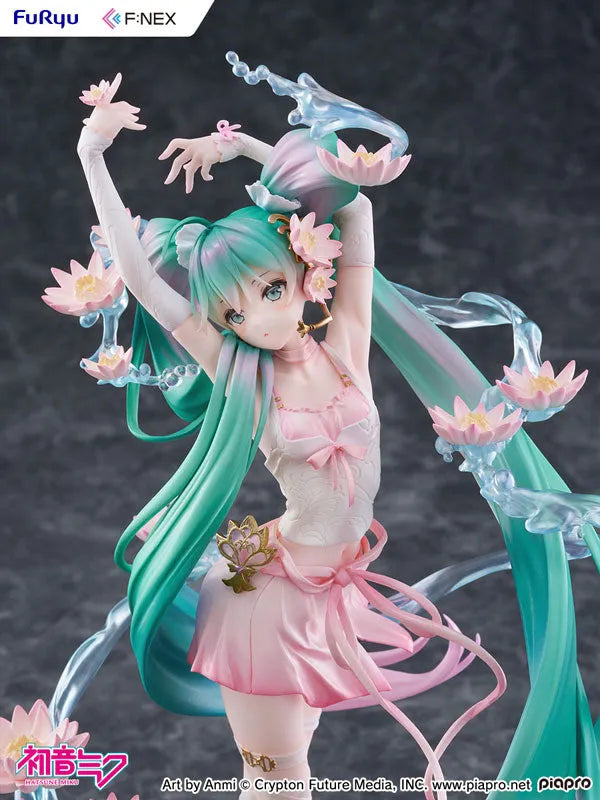 Vocaloid - Hatsune Miku - F:Nex - 1/7 - Water Lily Ver. (FuRyu)ㅤ – FuRyu – ActionFigureBrasil