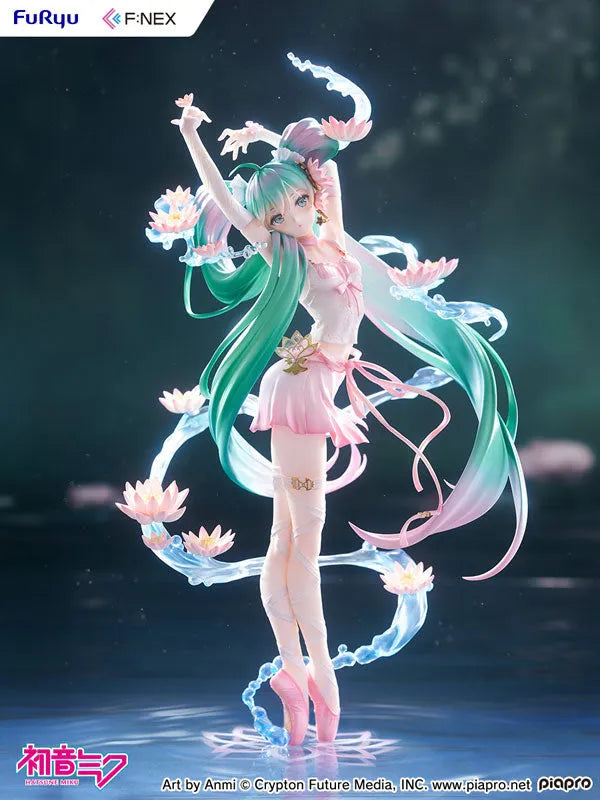 Vocaloid - Hatsune Miku - F:Nex - 1/7 - Water Lily Ver. (FuRyu)ㅤ – FuRyu – ActionFigureBrasil