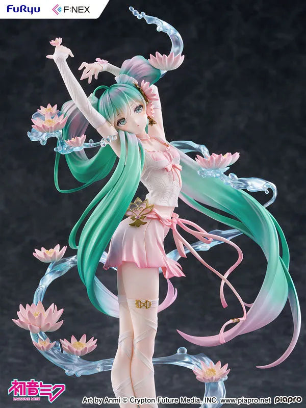 Vocaloid - Hatsune Miku - F:Nex - 1/7 - Water Lily Ver. (FuRyu)ㅤ – FuRyu – ActionFigureBrasil