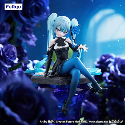 Vocaloid - Hatsune Miku - Flower Fairy - Noodle Stopper Figure - Ao Bara (FuRyu)ㅤ – FuRyu – ActionFigureBrasil — ângulo diferente