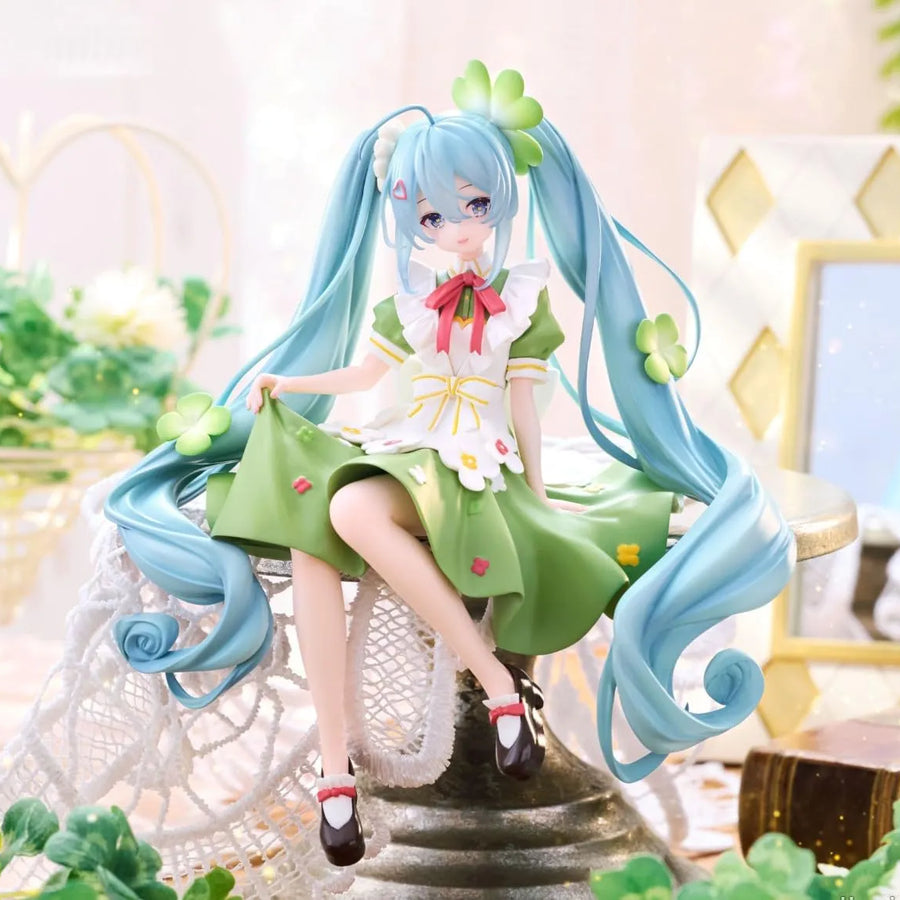Vocaloid - Hatsune Miku - Flower Fairy - Noodle Stopper Figure - Clover (FuRyu)ㅤ – FuRyu – ActionFigureBrasil
