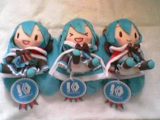 Vocaloid - Hatsune Miku - Fuwa Fuwa Nuigurumi - Plush Strap - 10th Anniversary Setㅤ – SEGA – ActionFigureBrasil