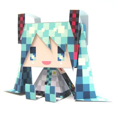Vocaloid - Hatsune Miku - GraPhig #126 - Checkered ver. (Cospa)ㅤ – COSPA – ActionFigureBrasil — close