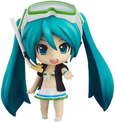 Vocaloid - Hatsune Miku - HappyKuji - HappyKuji Hatsune Miku 2013 Summer ver. - Nendoroid #339b - Swimsuit Ver. - Family Mart Colorㅤ – Good Smile Company – ActionFigureBrasil