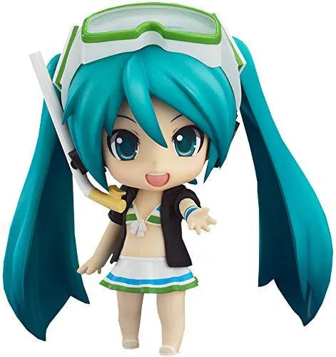 Vocaloid - Hatsune Miku - HappyKuji - HappyKuji Hatsune Miku 2013 Summer ver. - Nendoroid #339b - Swimsuit Ver. - Family Mart Colorㅤ – Good Smile Company – ActionFigureBrasil