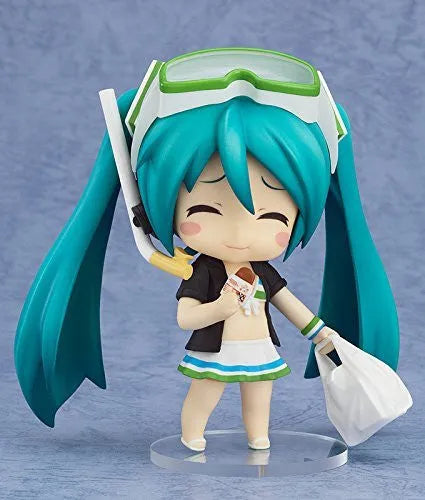 Vocaloid - Hatsune Miku - HappyKuji - HappyKuji Hatsune Miku 2013 Summer ver. - Nendoroid #339b - Swimsuit Ver. - Family Mart Colorㅤ – Good Smile Company – ActionFigureBrasil