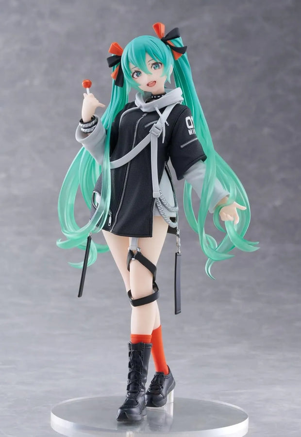 Vocaloid - Hatsune Miku - Hatsune Miku Fashion Series - Punk (Taito)ㅤ – Taito – ActionFigureBrasil