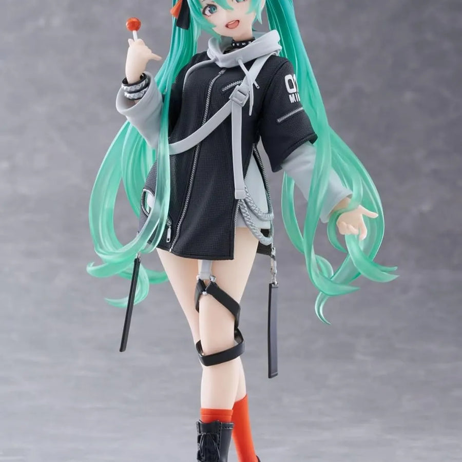 Vocaloid - Hatsune Miku - Hatsune Miku Fashion Series - Punk (Taito)ㅤ – Taito – ActionFigureBrasil