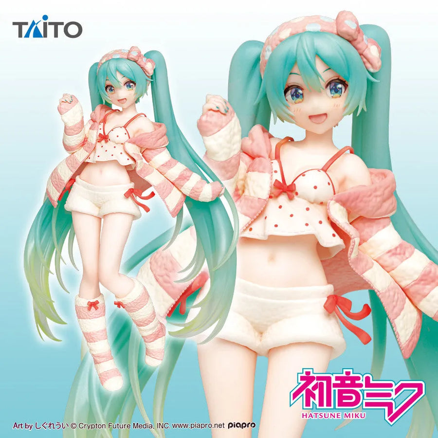 Vocaloid - Hatsune Miku - Hatsune Miku Figure Costumes - Room Wear Ver. (Taito)ㅤ – Taito – ActionFigureBrasil
