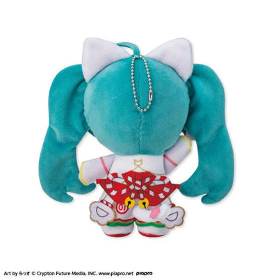 Vocaloid - Hatsune Miku - "Hatsune Miku" x "Maneki Neko" - CharaColle Stand Doll (Chara-Ani, Kadokawa)ㅤ – Chara-Ani – ActionFigureBrasil — ângulo diferente