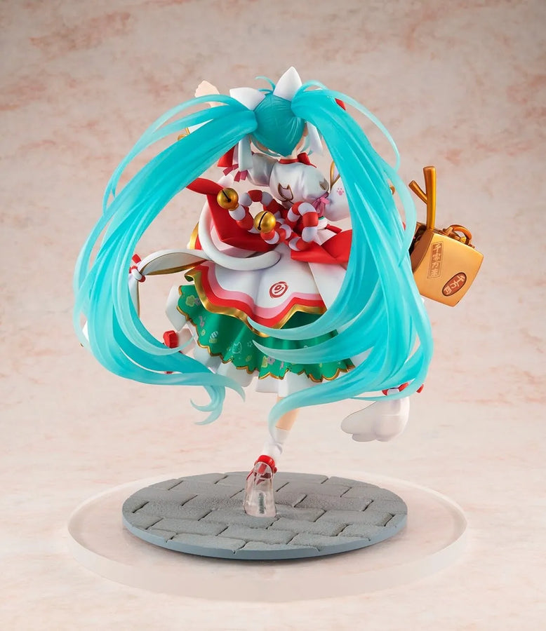 Vocaloid - Hatsune Miku - Hatsune Miku x Maneki Neko - KDcolle - 1/7 - Maneki Miku ver. (Kadokawa)ㅤ – Kadokawa – ActionFigureBrasil