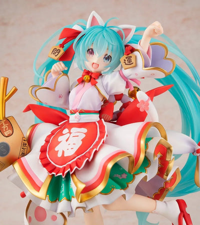Vocaloid - Hatsune Miku - Hatsune Miku x Maneki Neko - KDcolle - 1/7 - Maneki Miku ver. (Kadokawa)ㅤ – Kadokawa – ActionFigureBrasil — com base expositora