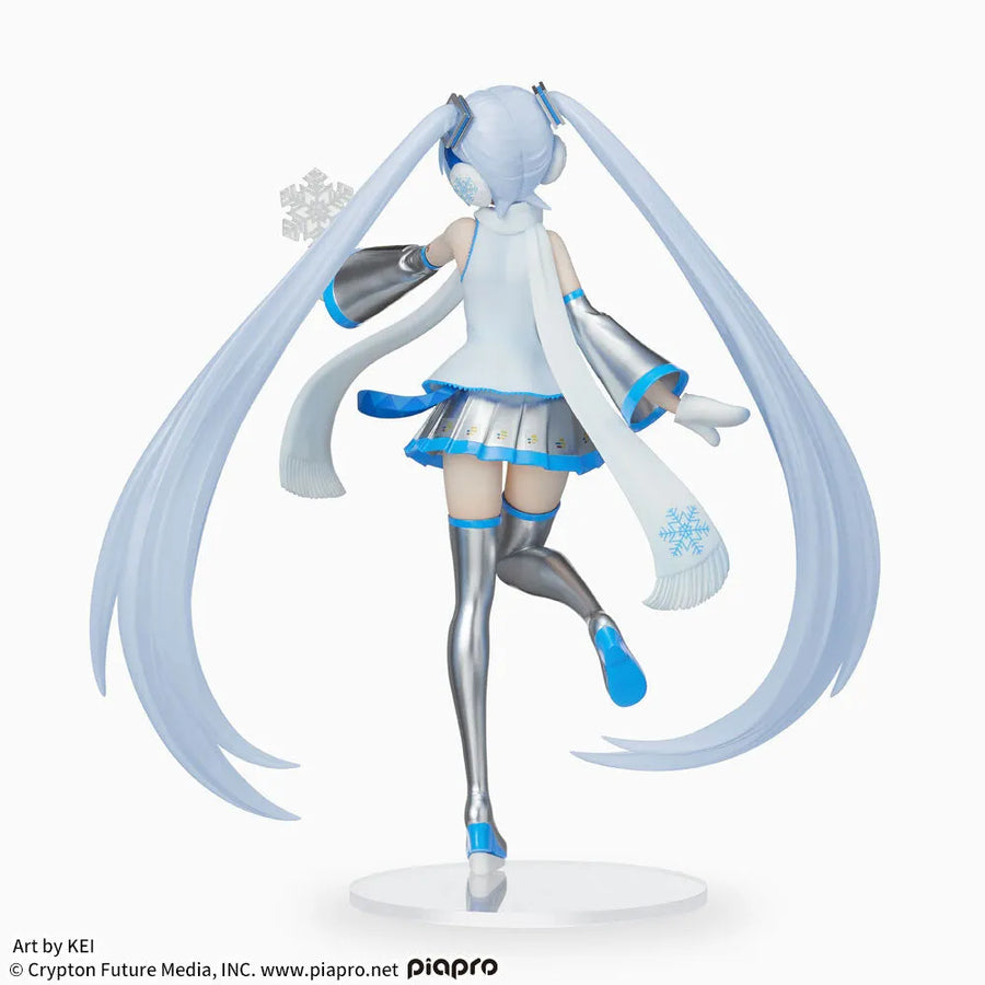 Vocaloid - Hatsune Miku - Luminasta - Snow Miku Skytown Ver. (SEGA)ㅤ – SEGA – ActionFigureBrasil