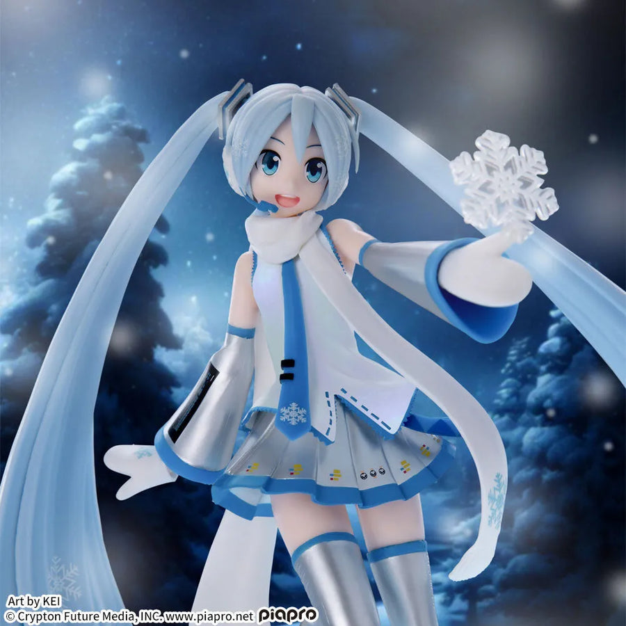Vocaloid - Hatsune Miku - Luminasta - Snow Miku Skytown Ver. (SEGA)ㅤ – SEGA – ActionFigureBrasil