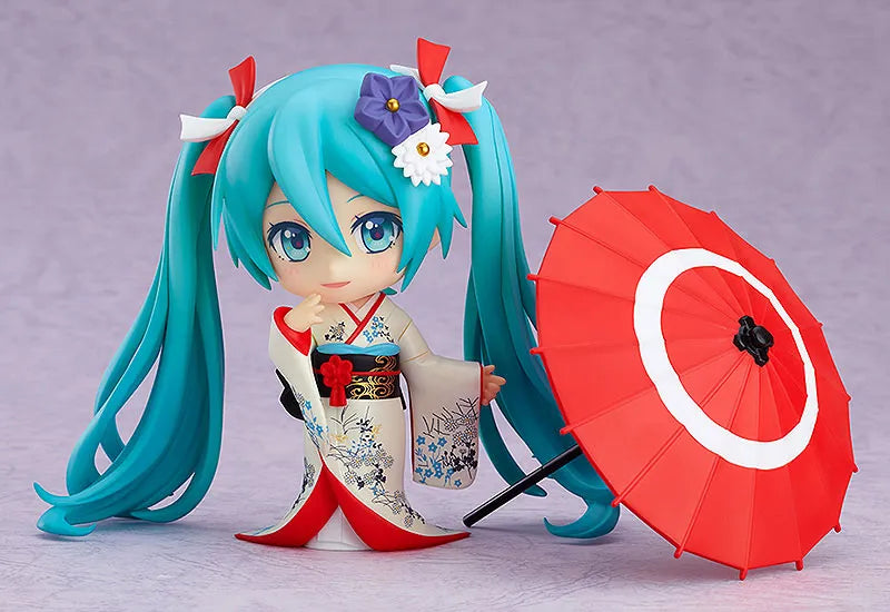 Vocaloid - Hatsune Miku - Nendoroid #1427 - Korin Kimono Ver. (Good Smile Company)ㅤ – Good Smile Company – ActionFigureBrasil