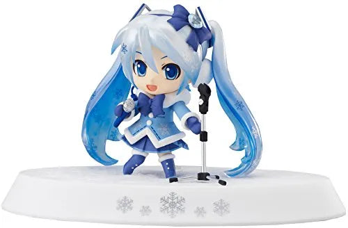 Vocaloid - Hatsune Miku - Nendoroid #207 - Snow 2012 Fluffy Coat ver.ㅤ – Good Smile Company – ActionFigureBrasil