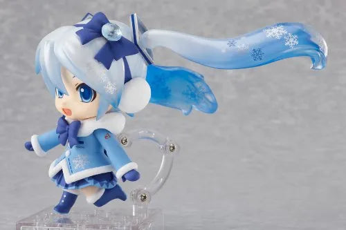 Vocaloid - Hatsune Miku - Nendoroid #207 - Snow 2012 Fluffy Coat ver.ㅤ – Good Smile Company – ActionFigureBrasil