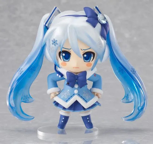 Vocaloid - Hatsune Miku - Nendoroid #207 - Snow 2012 Fluffy Coat ver.ㅤ – Good Smile Company – ActionFigureBrasil