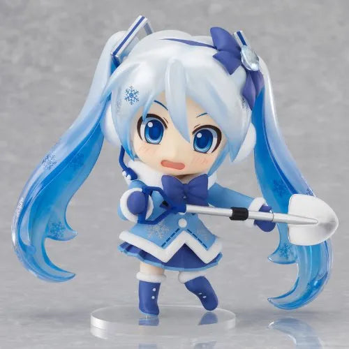 Vocaloid - Hatsune Miku - Nendoroid #207 - Snow 2012 Fluffy Coat ver.ㅤ – Good Smile Company – ActionFigureBrasil