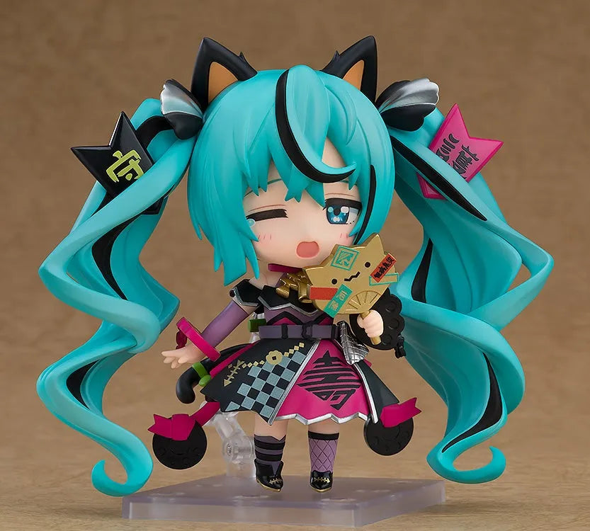 Vocaloid - Hatsune Miku - Nendoroid #2759 - Black Maneki Miku Ver. (Chara-Ani, Good Smile Company) [Shop Exclusive]ㅤ – Good Smile Company – ActionFigureBrasil