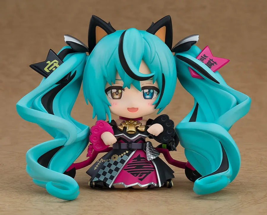 Vocaloid - Hatsune Miku - Nendoroid #2759 - Black Maneki Miku Ver. (Chara-Ani, Good Smile Company) [Shop Exclusive]ㅤ – Good Smile Company – ActionFigureBrasil