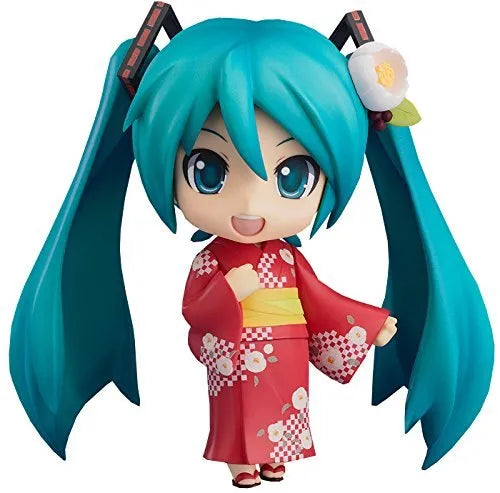 Vocaloid - Hatsune Miku - Nendoroid #333 - Yukata, Natsu Tsubaki ver.ㅤ – Good Smile Company – ActionFigureBrasil