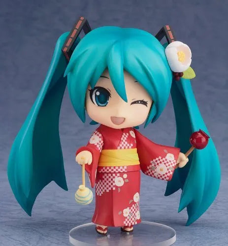Vocaloid - Hatsune Miku - Nendoroid #333 - Yukata, Natsu Tsubaki ver.ㅤ – Good Smile Company – ActionFigureBrasil