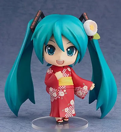 Vocaloid - Hatsune Miku - Nendoroid #333 - Yukata, Natsu Tsubaki ver.ㅤ – Good Smile Company – ActionFigureBrasil — close