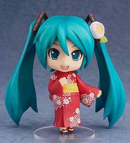 Vocaloid - Hatsune Miku - Nendoroid #333 - Yukata, Natsu Tsubaki ver.ㅤ – Good Smile Company – ActionFigureBrasil