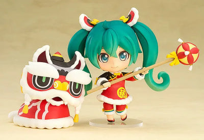 Vocaloid - Hatsune Miku - Nendoroid #654 - Lion Dance Ver. (Good Smile Company)ㅤ – Good Smile Company – ActionFigureBrasil