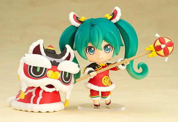 Vocaloid - Hatsune Miku - Nendoroid #654 - Lion Dance Ver. (Good Smile Company)ㅤ – Good Smile Company – ActionFigureBrasil