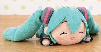 Vocaloid - Hatsune Miku - Nesoberi Cushion - Plush Strap - happyㅤ – SEGA – ActionFigureBrasil
