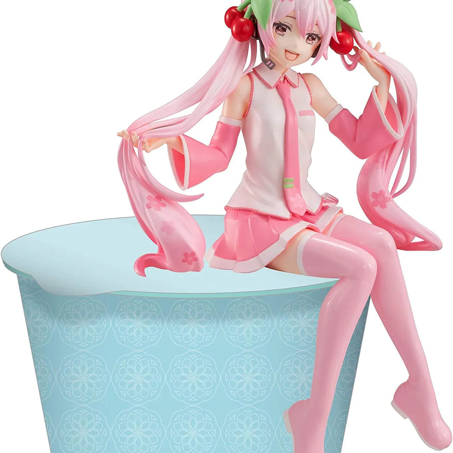 Vocaloid - Hatsune Miku - Noodle Stopper Figure - Sakura (FuRyu)ㅤ – FuRyu – ActionFigureBrasil