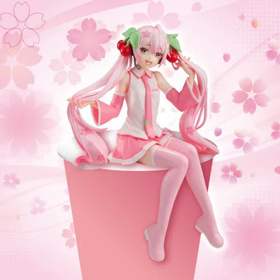 Vocaloid - Hatsune Miku - Noodle Stopper Figure - Sakura (FuRyu)ㅤ – FuRyu – ActionFigureBrasil — ângulo diferente
