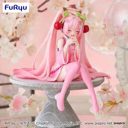 Vocaloid - Hatsune Miku - Noodle Stopper Figure - Sakura Miku 2023, Nikkori ver. (FuRyu)ㅤ – FuRyu – ActionFigureBrasil — ângulo diferente