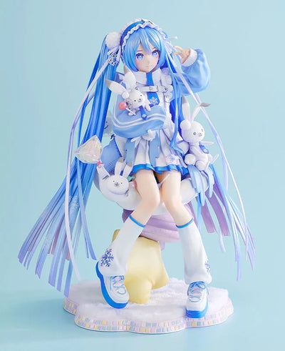 Vocaloid - Hatsune Miku - Rabbit Yukine - 1/7 - Snow, Yukiiro Pop Ver. (Good Smile Company)ㅤ – Good Smile Company – ActionFigureBrasil — ambientada