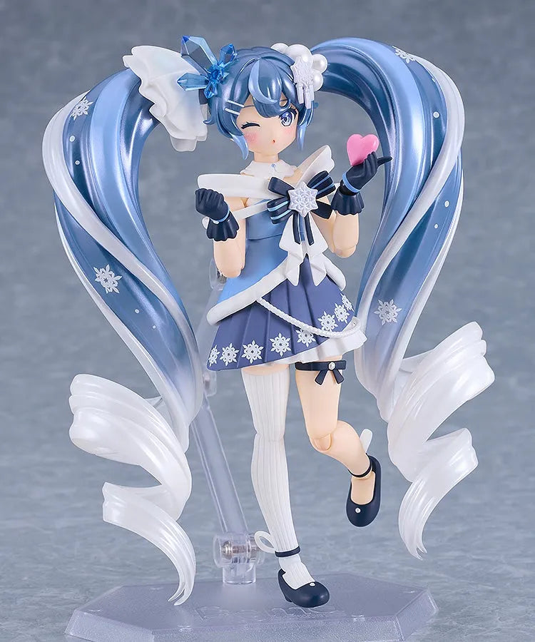 Vocaloid - Hatsune Miku - Rabbit Yukine - Figma (#669) - Snow, Crystal Snow Ver. (Good Smile Company) [Shop Exclusive]ㅤ – Good Smile Company – ActionFigureBrasil
