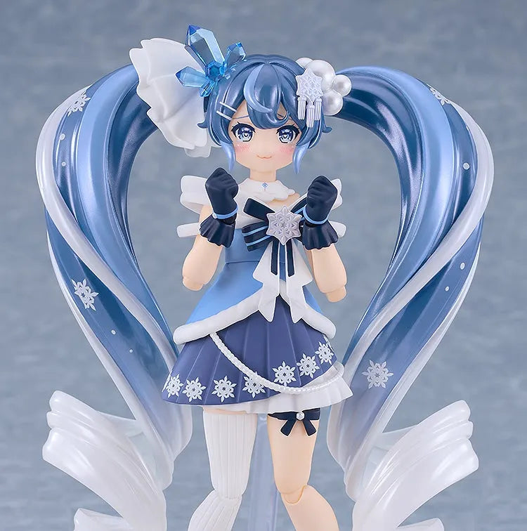 Vocaloid - Hatsune Miku - Rabbit Yukine - Figma (#669) - Snow, Crystal Snow Ver. (Good Smile Company) [Shop Exclusive]ㅤ – Good Smile Company – ActionFigureBrasil