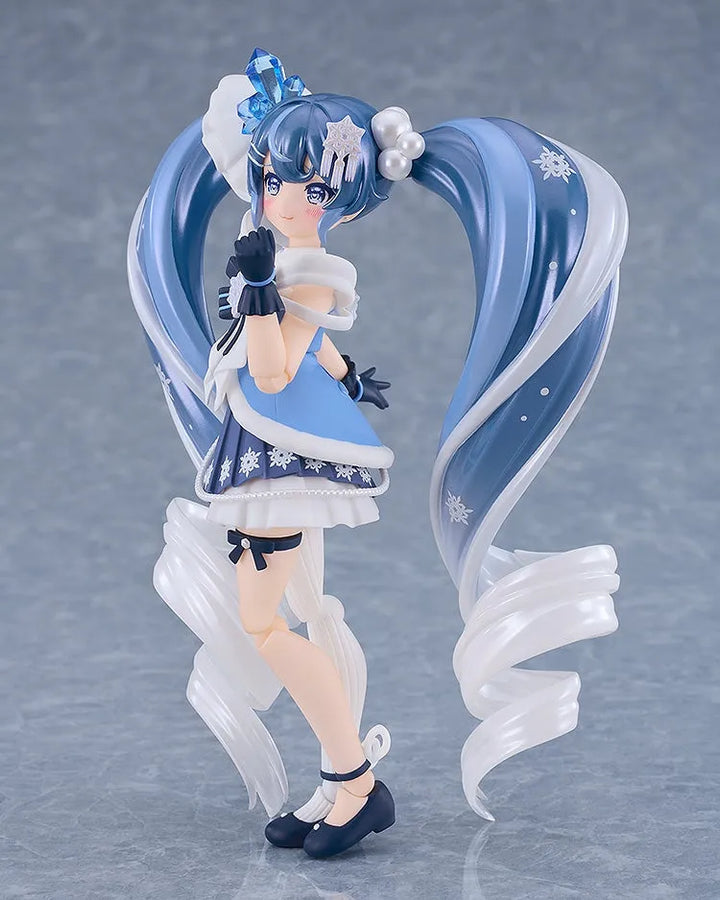 Vocaloid - Hatsune Miku - Rabbit Yukine - Figma (#669) - Snow, Crystal Snow Ver. (Good Smile Company) [Shop Exclusive]ㅤ – Good Smile Company – ActionFigureBrasil