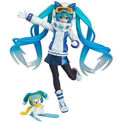 Vocaloid - Hatsune Miku - Rabbit Yukine - Figma #EX-030 - Snow 2016, Snow Owl ver. (Max Factory)ㅤ – Max Factory – ActionFigureBrasil