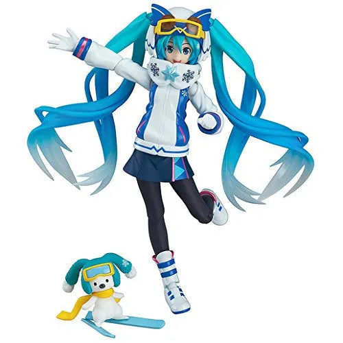 Vocaloid - Hatsune Miku - Rabbit Yukine - Figma #EX-030 - Snow 2016, Snow Owl ver. (Max Factory)ㅤ – Max Factory – ActionFigureBrasil
