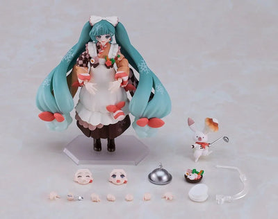 Vocaloid - Hatsune Miku - Rabbit Yukine - Figma #EX‐068 - Snow, Winter Delicacy Ver. (Max Factory) [Shop Exclusive]ㅤ – Max Factory – ActionFigureBrasil — ambientada